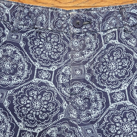 BeBop blue pattern shorts - EUC - Picture 3 of 7
